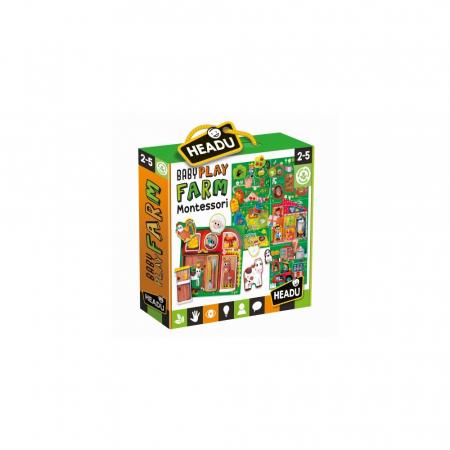 Jocuri tip puzzle - Montessori - Sa ne jucam in oras  Headu