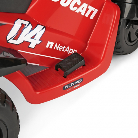 Motocicleta electrica Peg Perego Ducati Desmosedici Evo, 6V, 2 ani +, Negru / Rosu [1]