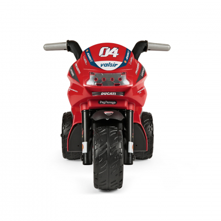 Motocicleta electrica Peg Perego Ducati Mini Evo, 6V, 1 an +, Negru/Rosu [1]