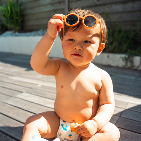 Ochelari de soare pentru bebelusi si copii mici bblüv Sölar Mini 2.0 Dusk [3]