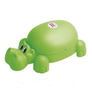 Produse pentru baie - Olita Hipopotam OK Baby - verde