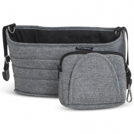 Accesorii transport copii - Organizator carucior Leclerc Easy Quick Grey Melange