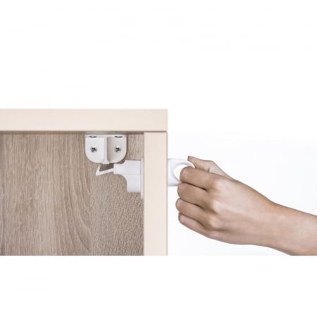 Pachet economic 4 incuietori magnetice pentru sertare si usi de dulapuri Reer [1]