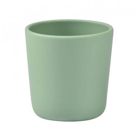 Cani si pahare - Pahar silicon Beaba Sage Green