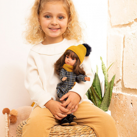 Papusa Arias Carlota Elegance 36 cm Mustard/Navy [3]