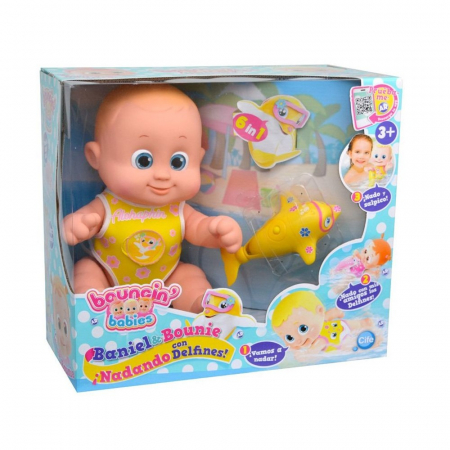 Papusa Cife Bouncin' Babies Baniel ce Inoata cu Delfinul [2]