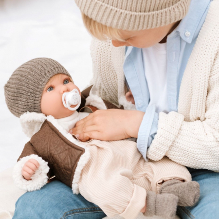 Papusa cu 14 sunete Arias Irio Elegance 45 cm Brown [3]