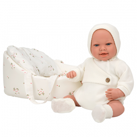 Papusa cu greutate reala Arias Adi Elegance 45 cm si cos cu manere [1]