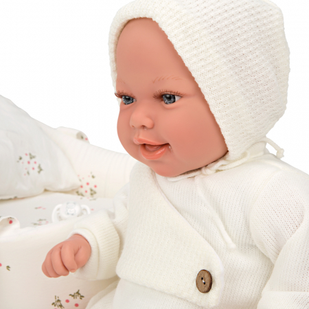 Papusa cu greutate reala Arias Adi Elegance 45 cm si cos cu manere [2]