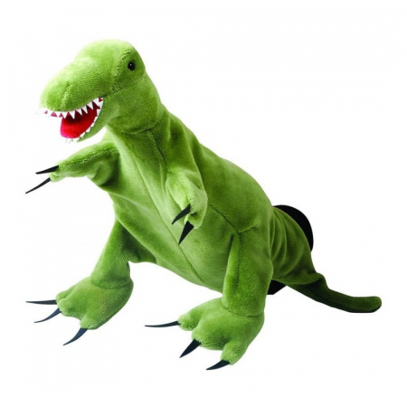 Papusi si accesorii - Papusa de mana T-Rex Beleduc