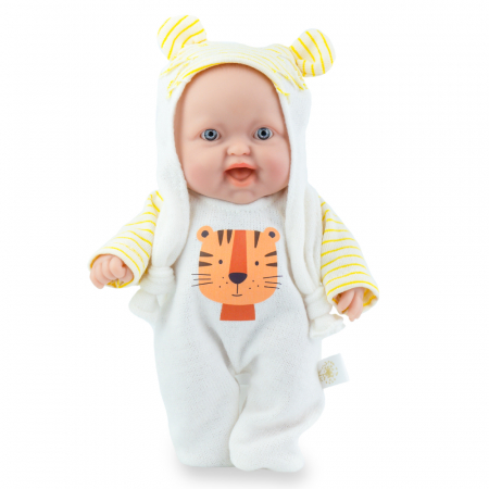 Papusi si accesorii - Papusa Marina & Pau Cookie Jungle 20 cm Tigru