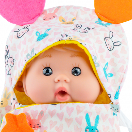 Papusa si sistem de purtare Marina & Pau Nenotin 21 cm Roxi [1]