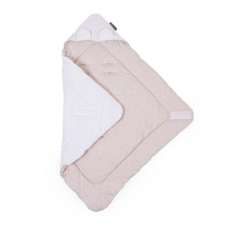 Paturica de infasat Childhome 75x75 cm, Jerse/Muselina Teddy [2]