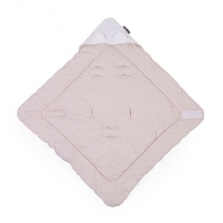 Paturica de infasat Childhome 75x75 cm, Jerse/Muselina Teddy [1]
