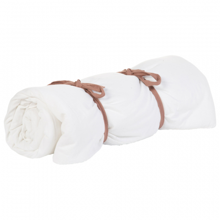 Perne si paturici - Patura matlasata Childhome 140x100 cm Jerse, Ecru