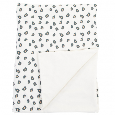 Perne si paturici - Paturica Childhome Jerse 80x100 cm, Leopard