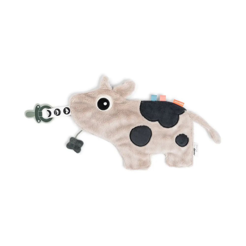 Biberoane tetine suzete - Paturica de atasat suzeta Done by Deer Cozy Friend Dotti Sand