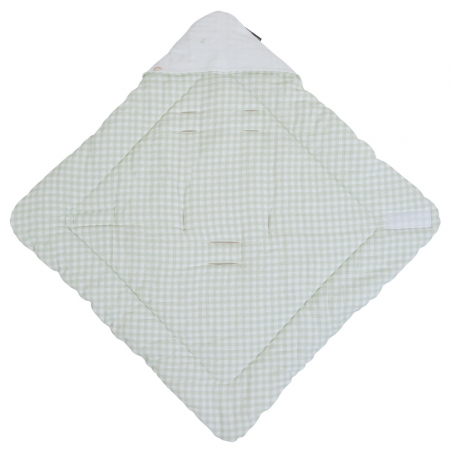 Paturica de infasat Childhome 75x75 cm Jerse/Tetra Verde [2]