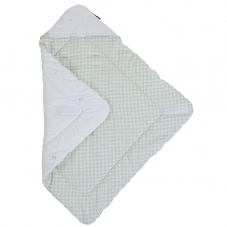 Paturica de infasat Childhome 75x75 cm Jerse/Tetra Verde [1]