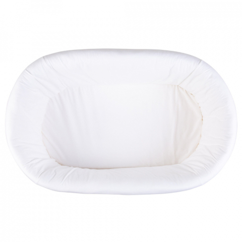 Patut balansoar Childhome din ratan cu saltea  si husa jerse 90x70x71 cm-Resigilat [3]