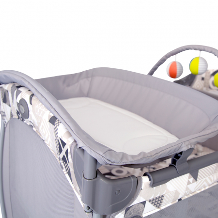 Patut Graco Contour Electra Patchwork Grey [5]
