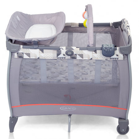 Patut Graco Contour Electra Patchwork Grey [1]