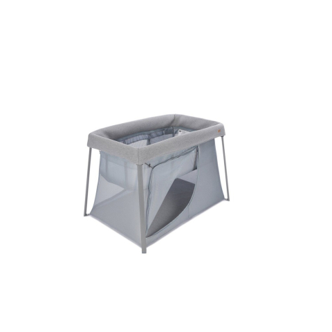 Camera copii si bebelusi - Patut pliabil 3 in 1 Beaba Eazy Sleep, patut de voiaj Heather Grey / Pebble