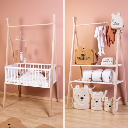 Patut si suport haine Tipi Childhome 105.5x54x182.5 cm [5]