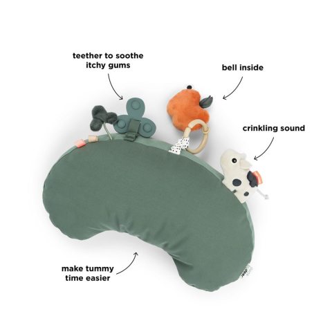 Pena cu activitati Tummy Time Done by Deer Tiny Farm Green [2]