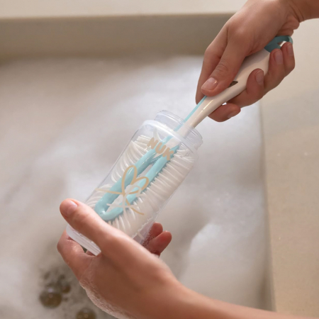 Perie Nuk Twist 2 in 1 pentru biberoane si tetine [3]
