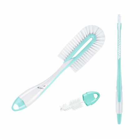 Perie Nuk Twist 2 in 1 pentru biberoane si tetine [1]