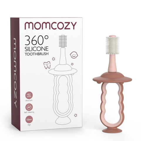 Igiena dentara - Periuta de dinti Momcozy Pink