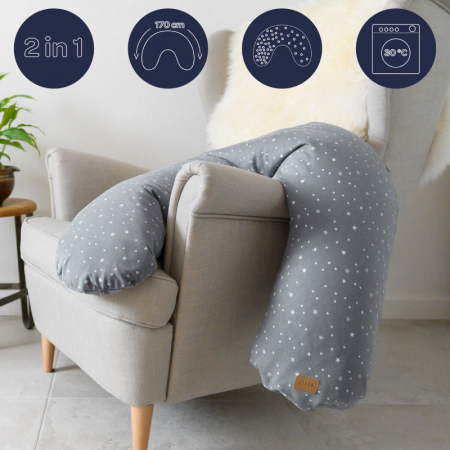 Perna gravida Beaba Big Flopsy 170 cm Jerse Stella [3]