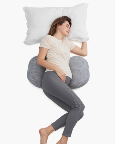 Perne gravide - Perna gravide Momcozy in forma de W Grey