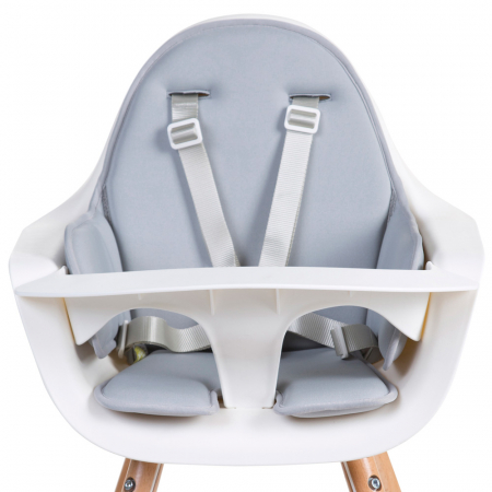 Scaune masa bebe - Perna scaun de masa Childhome Evolu Neopren Gri