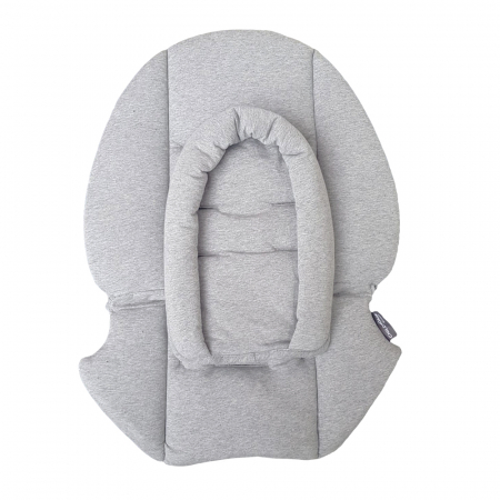 Scaune masa bebe - Perna Sezut nou-nascut Childhome Evolu Jerse Grey