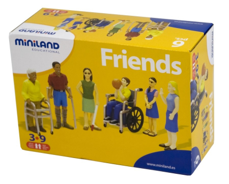 Figurine - Persoane cu handicap set de 6 figurine - Miniland