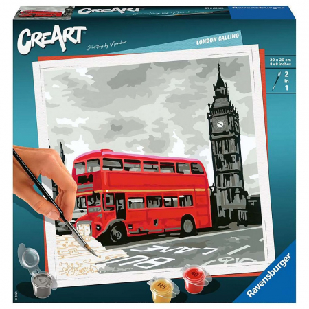 Arta si creatie - Pictura pe Numere Ravensburger - Londra