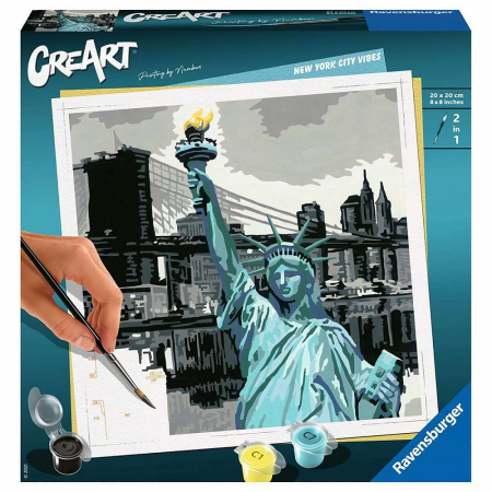 Arta si creatie - Pictura pe Numere Ravensburger - New York