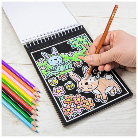 Planse din catifea pentru colorat - Animalute [0]