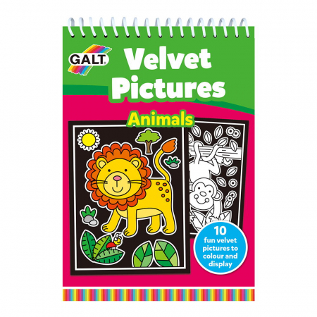 Planse din catifea pentru colorat - Animalute [2]