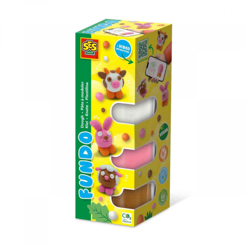 Arta si creatie - Plastilina Culori Luminoase-Animale Ferma