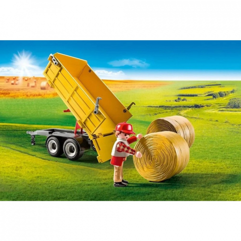 Playmobil - Tractor cu remorca si incarcator frontal [3]