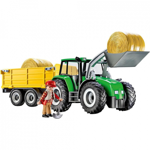 Playmobil - Tractor cu remorca si incarcator frontal [1]