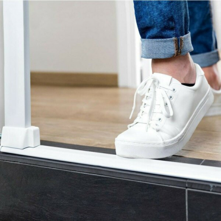 Poarta de siguranta din metal Safety 1st Flat Step White [7]
