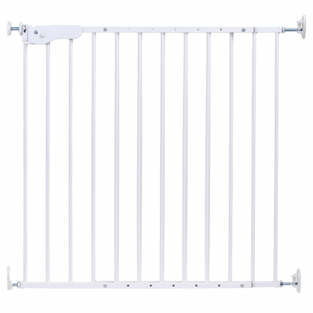 Poarta de siguranta metal Childhome Supra 75-110 cm Alb [1]