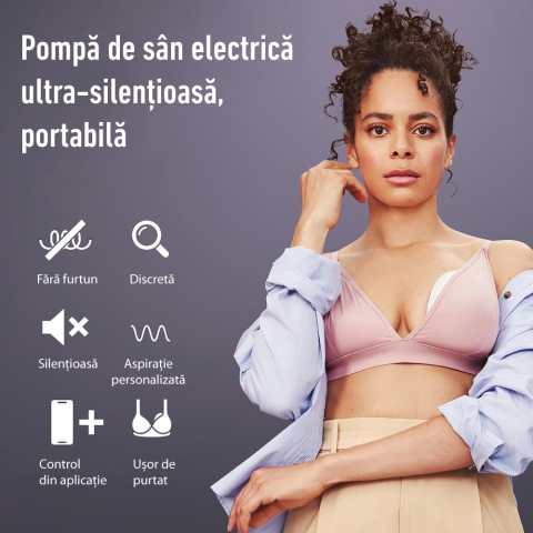 Pompa de san electrica Elvie dubla hands free wireless [3]