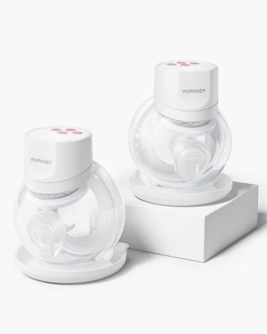Pompe san - Pompa de san Momcozy Hands-free dubla S12 Pro Quick White