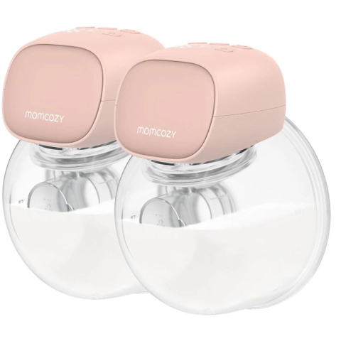 Pompe san - Pompa de san Momcozy Hands-free dubla S9 Pro Pink
