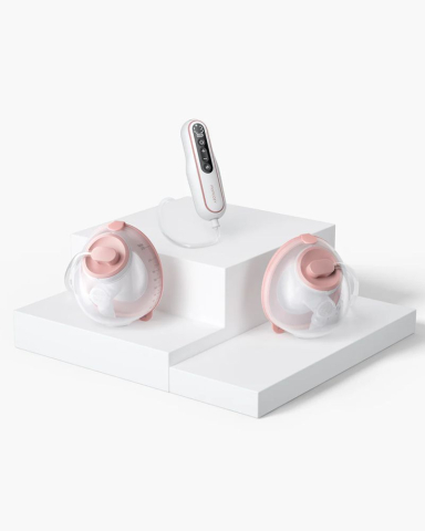 Pompe san - Pompa de san Momcozy Hands-free dubla V2 Pro